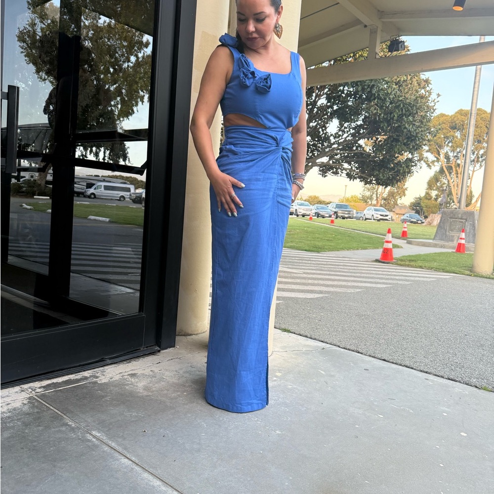 Elegant Blue Dress
